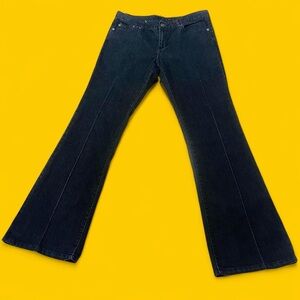 Vintage Y2K Style Calvin Klein Jeans Low Rise Flare Grey Jeans Size 29/8